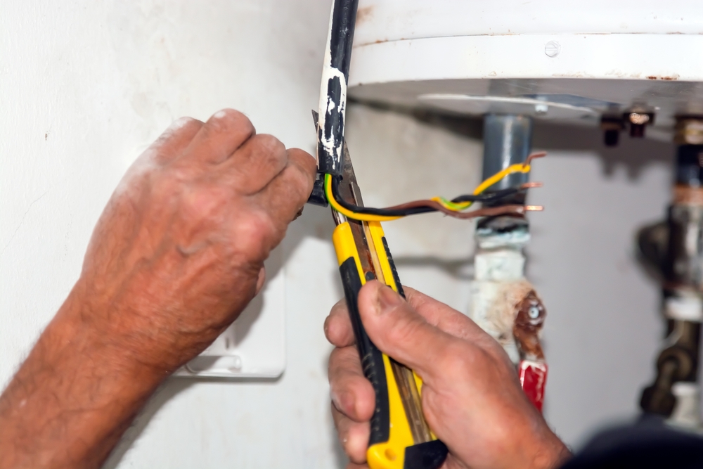do you need an electrician for water heater replacement